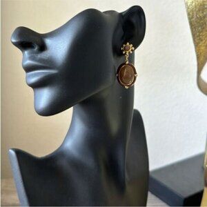 Vintage style drop earrings N398
